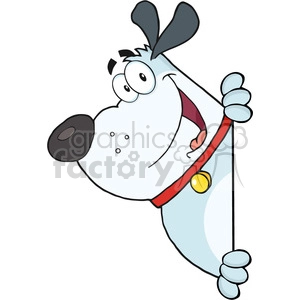 Funny Cartoon Dog Clipart - Comical Puppy Illustration
