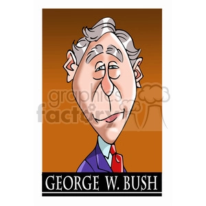 george w bush color
