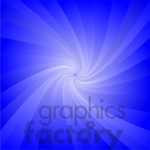A blue abstract spiral pattern with a radiant effect.