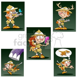 leo the cartoon safari character clip art image test