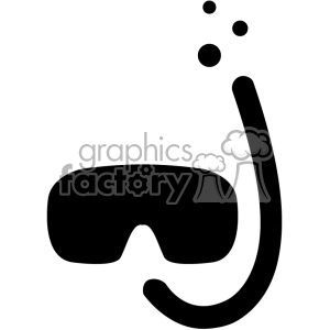 scuba mask vector icon