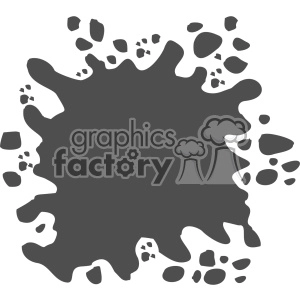 paint splat splatter design vector art v3