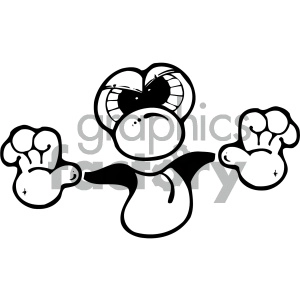 tongue clipart black and white