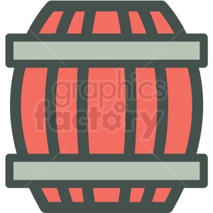 keg of beer guy fawkes day vector icon image