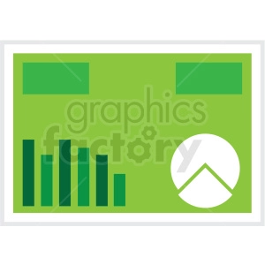 profit and lost document vector icon clip art