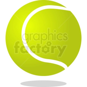 tennis ball vector design