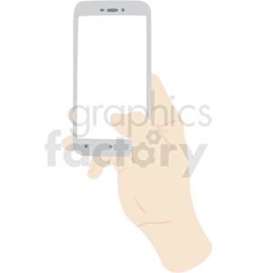 thumb scrolling on phone vector clipart no background
