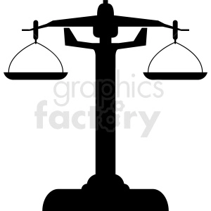 scales vector clipart