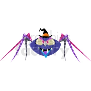 spider dressed up for Halloween