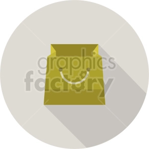 shopping bag vector icon graphic clipart 1
