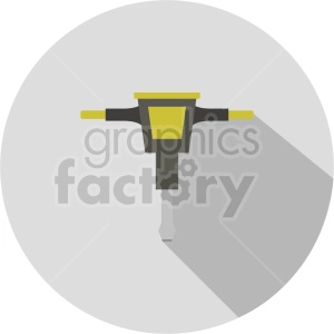 jack hammer vector icon graphic clipart 2