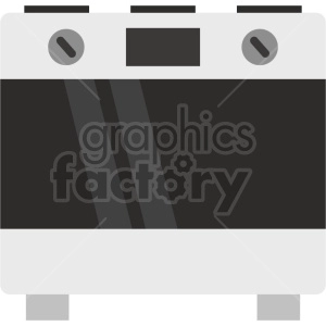 isometric oven vector icon clipart 1