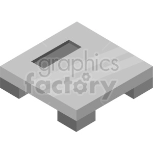 isometric body scale vector icon clipart 2