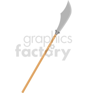 sword spear weapon vector clipart