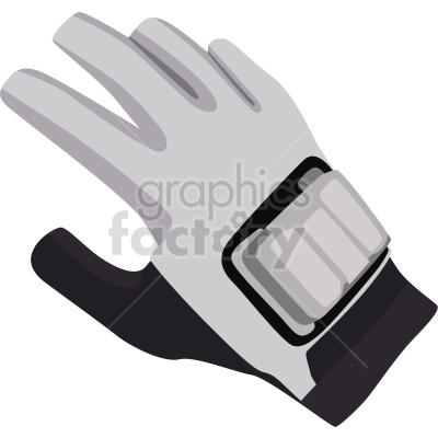 VR glove clipart