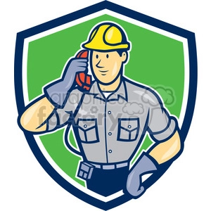 telephone repairman calling phone SHIELD