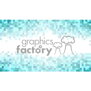 vector business card template ocean blue pixel geometric middle text design