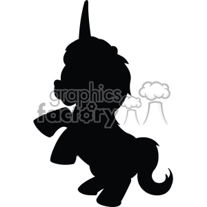 unicorn silhouete svg cut file 6