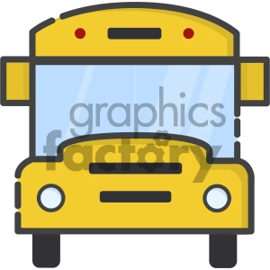 school bus vector art