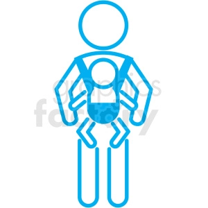 baby carrier icon