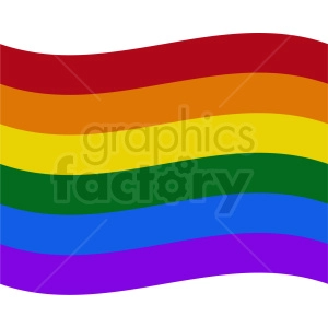 rainbow flag icon no border