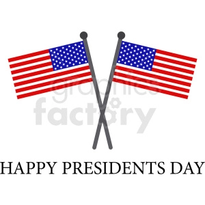 flags for presidents day vector design