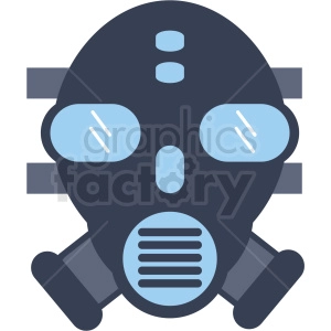 game gas mask clipart icon