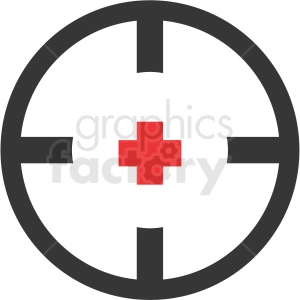 game reticle clipart icon