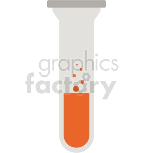laboratory test tube vector icon graphic clipart no background
