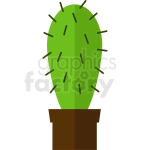 cactus flat icon design