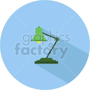 desk lamp vector clipart 2