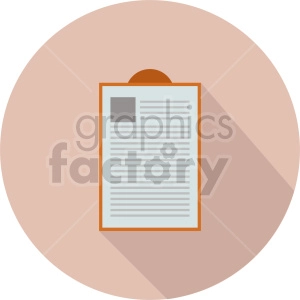 isometric medical report vector icon clipart 3
