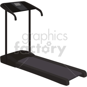 treadmill vector graphic