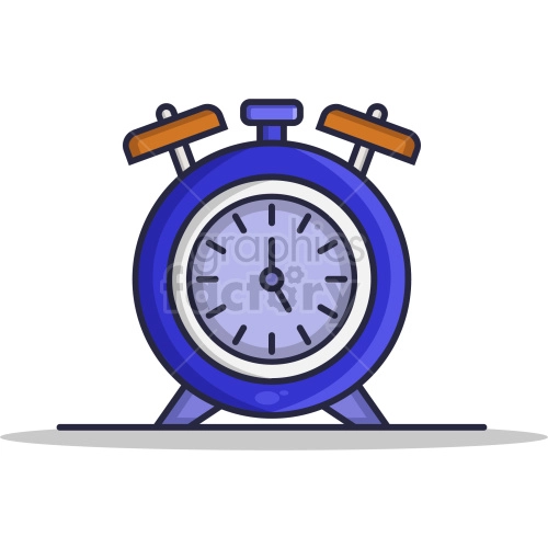 alarm clock vector clipart