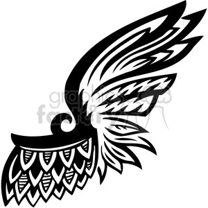 one wing feather tattoo