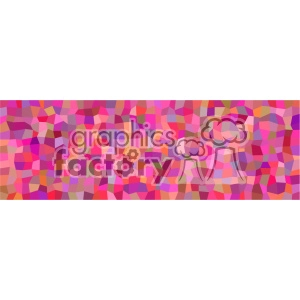 Colorful Abstract Mosaic Pattern