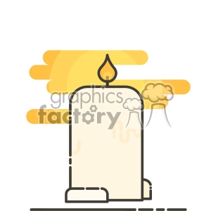 Candle clip art vector images