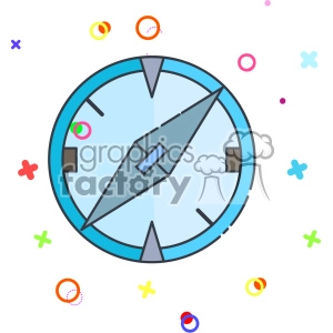 Compass vector clip art images