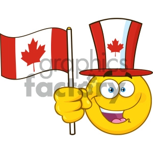 Top Hat Maple Leaf Happy Canada Day Vector Illustration Royalty Free SVG,  Cliparts, Vectors, and Stock Illustration. Image 130165154.