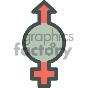 chromosome medical vector icon