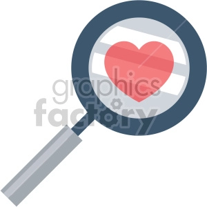 searching for love valentines vector icon no background