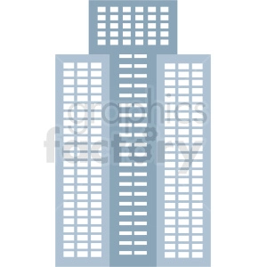 downtown buildings vector