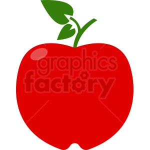 red apple