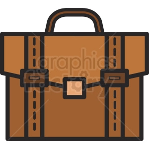 work briefcase vector icon
