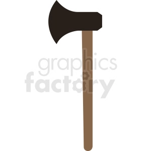vector wood axe icon