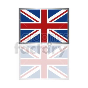 Great Britain flag vector clipart 05