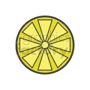 lemon vector icon