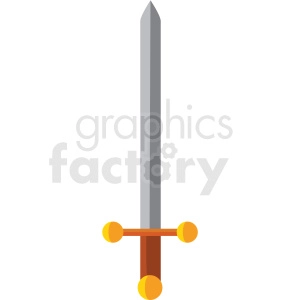 game sword vector icon clipart