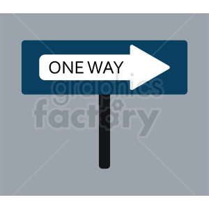 one way sign icon