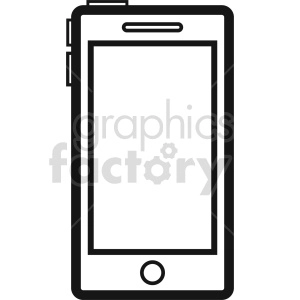 smartphone vector icon graphic clipart 10